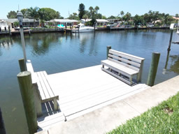 The dock was redone in 2004 - a great place to watch sunsets!
